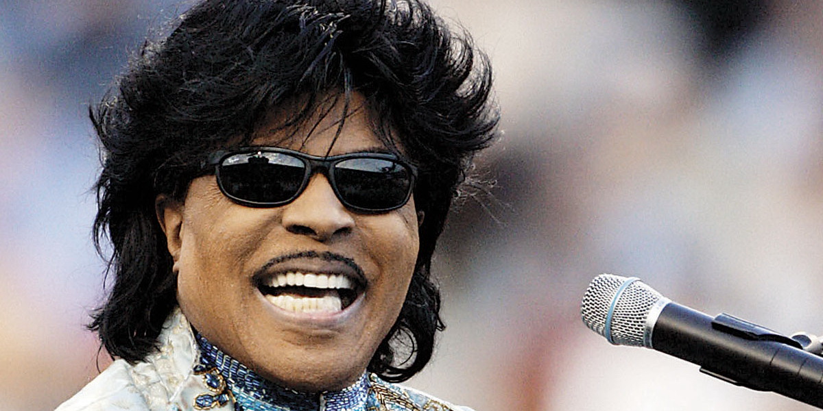 **FILE**  Little Richard performs during halftime at the Liberty Bowl in this Dec. 31, 2004 file photo in Memphis, Tenn.   Little Richard built some goodwill in his hometown when he donated almost half of his concert fees to settle concerns over who was paying the tab for his show Saturday, Oct. 8, 2005. (AP Photo/Mark Humphrey, File)