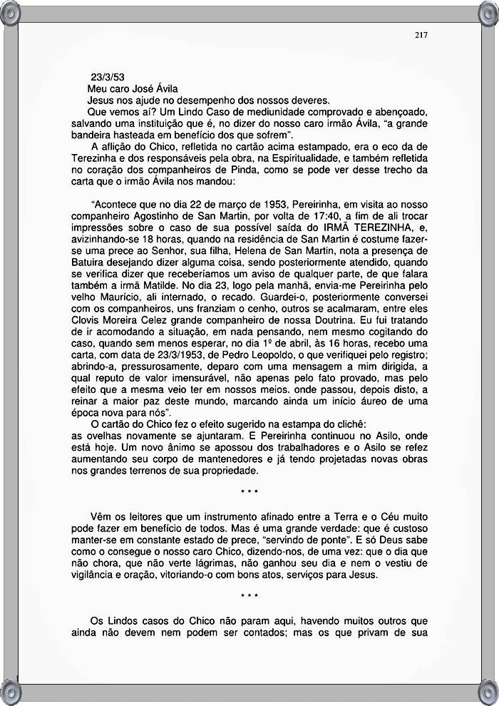 LINDAS HISTORIAS DE CHICO XAVIER 194  A Voz Do Desmanipulador